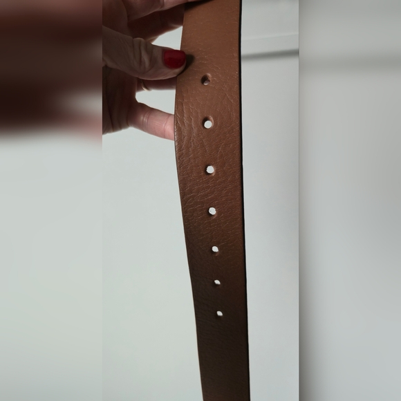 J. Crew Women's Oval buckle belt in Italian leather - Picture 4 of 7